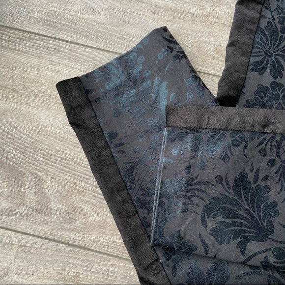 Anthropologie The Essential Foil-Printed Tuxedo Trousers - Picture 8 of 16